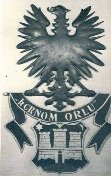 Gornji grad. Kamenita vrata. Grb ljekarne k Crnom orlu iz XV. stoljeća